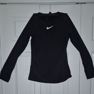 Nike Women's Black Long Sleeve Top